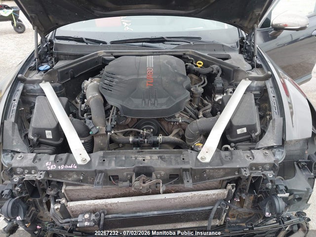 20267232 :رقم المزاد ، KNAE55LC1J6040707 vin ، 2018 Kia Stinger Gt Limited V6 مزاد بيع