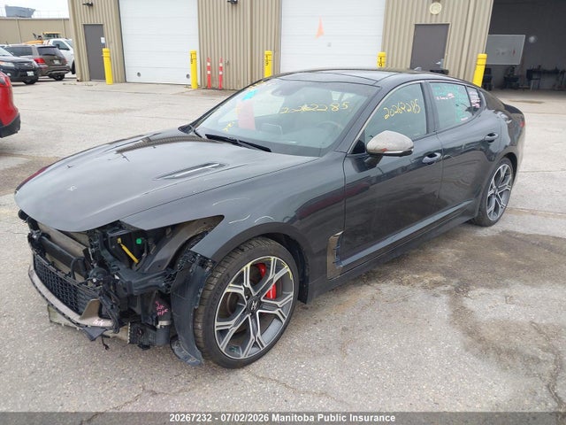 20267232 :رقم المزاد ، KNAE55LC1J6040707 vin ، 2018 Kia Stinger Gt Limited V6 مزاد بيع