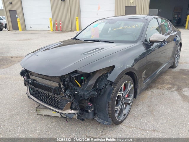 20267232 :رقم المزاد ، KNAE55LC1J6040707 vin ، 2018 Kia Stinger Gt Limited V6 مزاد بيع