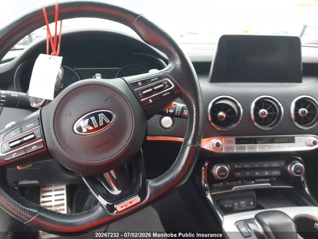 20267232 :رقم المزاد ، KNAE55LC1J6040707 vin ، 2018 Kia Stinger Gt Limited V6 مزاد بيع