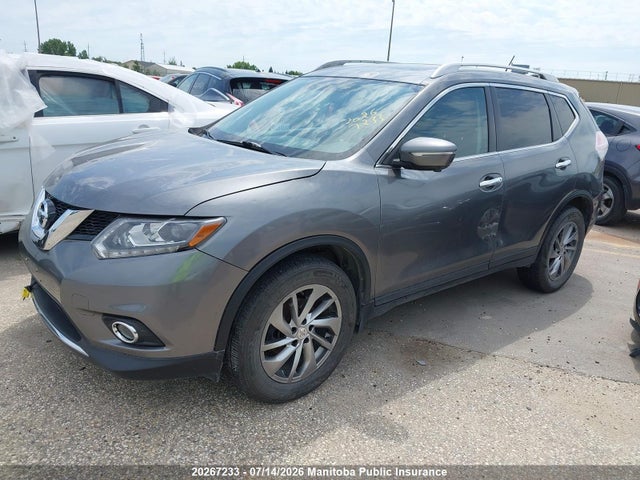 Nissan Rogue Sl 2014 5N1AT2MV3EC813959 Image 2