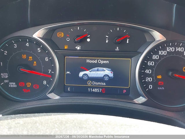Aukcja sprzedaży 2020 Chevrolet Equinox Lt 2.0t, vin: 2GNAXVEX8L6200467, numer aukcji: 20267236