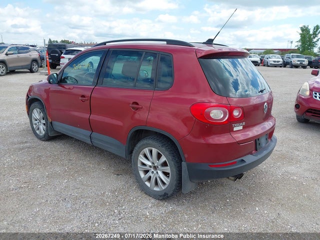 2011 Volkswagen Tiguan 2.0 Tsi მანქანა იყიდება აუქციონზე, vin: WVGBV7AXXBW000677, აუქციონის ნომერი: 20267249