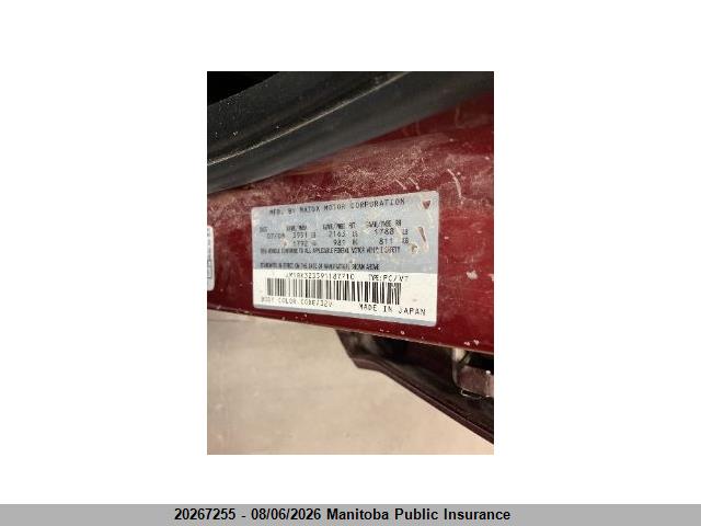 20267255 :رقم المزاد ، JM1BK323591187710 vin ، 2009 Mazda 3 Mazda Gt مزاد بيع