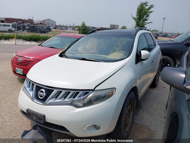 Aukcja sprzedaży 2010 Nissan Murano Sl, vin: JN8AZ1MW1AW114557, numer aukcji: 20267262