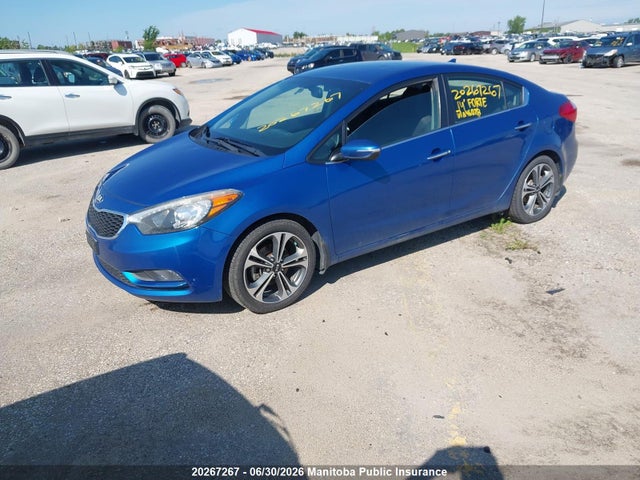 KIA FORTE EX 2014 KNAFX4A83E5246078 Image 2