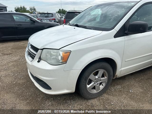 20267280 :رقم المزاد ، 2C4RDGBG3CR230253 vin ، 2012 Dodge Grand Caravan Se مزاد بيع