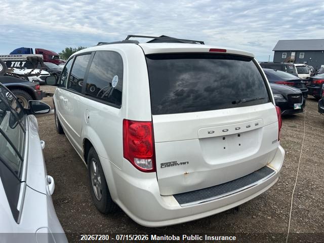 20267280 :رقم المزاد ، 2C4RDGBG3CR230253 vin ، 2012 Dodge Grand Caravan Se مزاد بيع