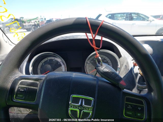 20267303 :رقم المزاد ، 2C4RDGBGXCR254355 vin ، 2012 Dodge Grand Caravan Se مزاد بيع