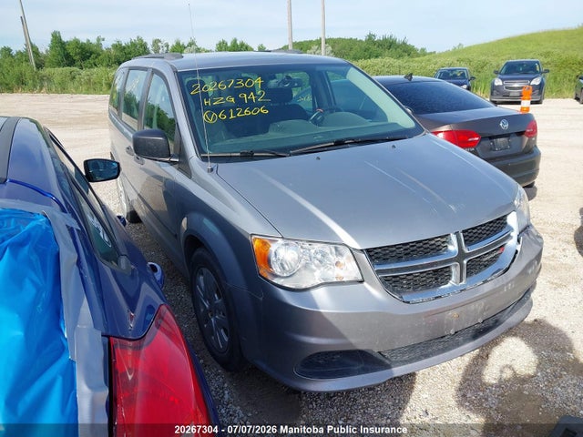 20267304 :رقم المزاد ، 2C4RDGBG4HR612606 vin ، 2017 Dodge Grand Caravan Se مزاد بيع