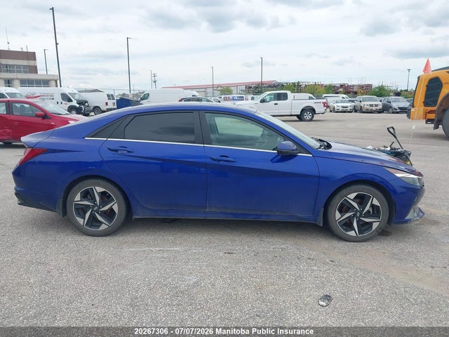 20267306 :رقم المزاد ، KMHLN4AG3NU336612 vin ، 2022 Hyundai Elantra Ultimate مزاد بيع