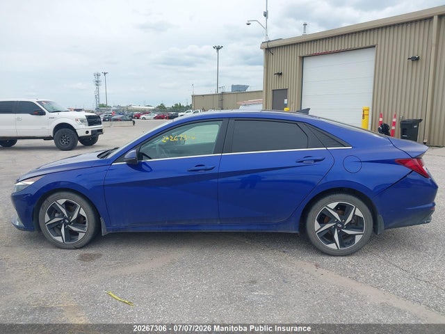 20267306 :رقم المزاد ، KMHLN4AG3NU336612 vin ، 2022 Hyundai Elantra Ultimate مزاد بيع