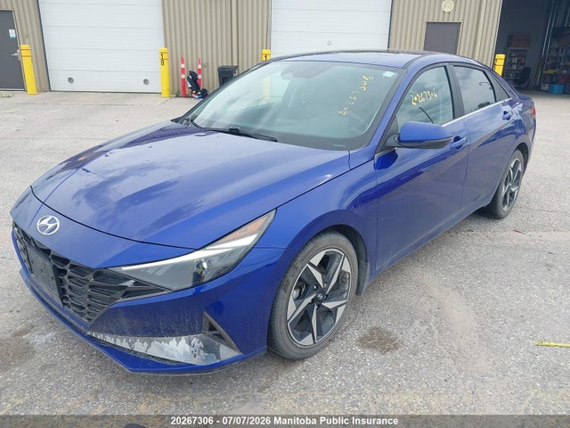 20267306 :رقم المزاد ، KMHLN4AG3NU336612 vin ، 2022 Hyundai Elantra Ultimate مزاد بيع