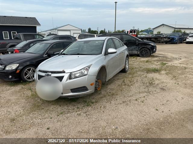 2014 Chevrolet Cruze Eco Turbo მანქანა იყიდება აუქციონზე, vin: 1G1PE5SB0E7370531, აუქციონის ნომერი: 20267320