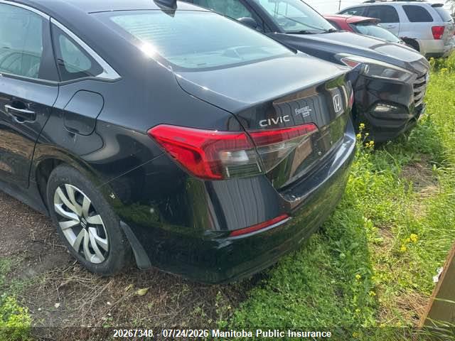 Honda Civic Lx-b 2024 2HGFE2F29RH104691 Image 3
