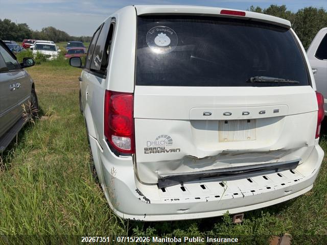 Dodge Grand Caravan Se 2014 2C4RDGBG7ER175826 Image 4
