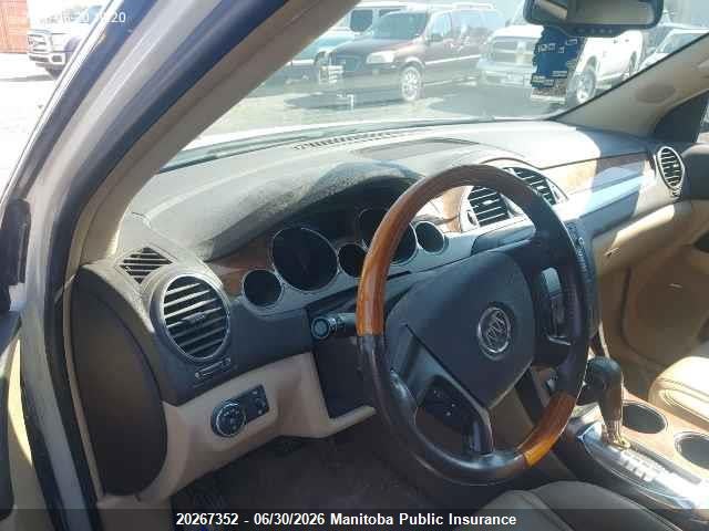 20267352 :رقم المزاد ، 5GAEV23798J148098 vin ، 2008 Buick Enclave Cxl مزاد بيع