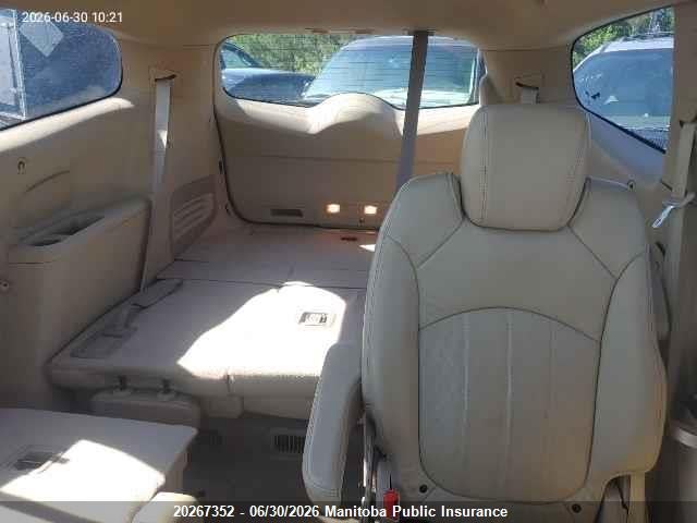 20267352 :رقم المزاد ، 5GAEV23798J148098 vin ، 2008 Buick Enclave Cxl مزاد بيع