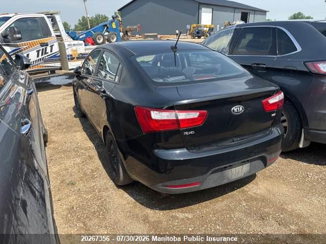 KIA RIO LX 2015 KNADM4A30F6445203 Image 3
