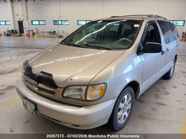 2000 Toyota Sienna Xle V6 მანქანა იყიდება აუქციონზე, vin: 4T3ZF13C2YU178338, აუქციონის ნომერი: 20267372