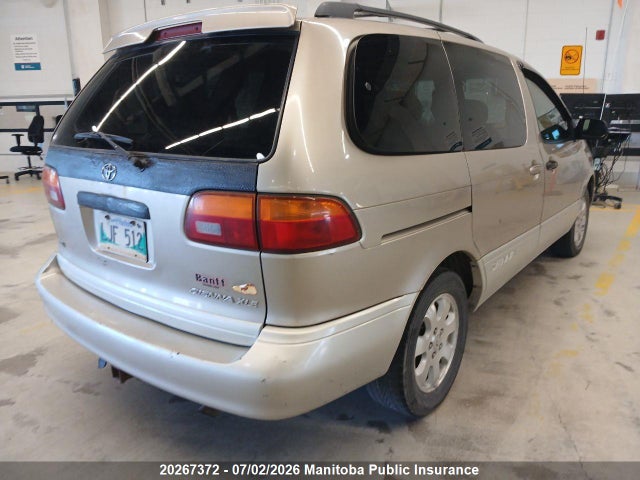 2000 Toyota Sienna Xle V6 მანქანა იყიდება აუქციონზე, vin: 4T3ZF13C2YU178338, აუქციონის ნომერი: 20267372