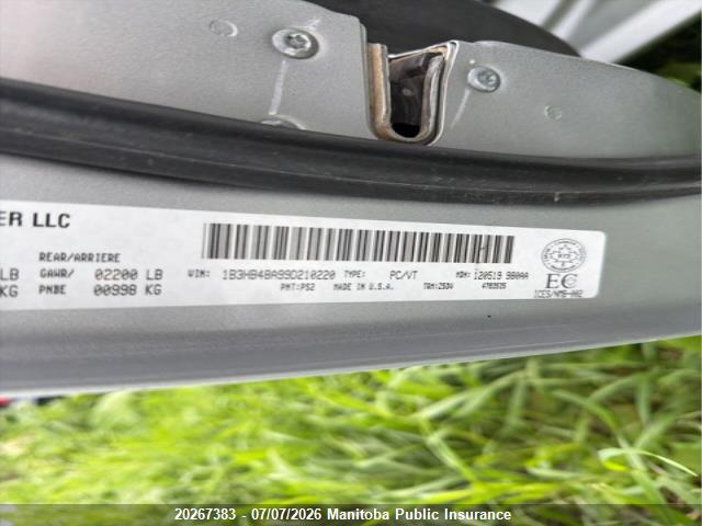 Продаж на аукціоні авто 2009 Dodge Caliber Sxt, vin: 1B3HB48A99D210220, номер лоту: 20267383