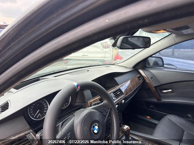 2006 Bmw 530i მანქანა იყიდება აუქციონზე, vin: WBANE73586B996133, აუქციონის ნომერი: 20267406