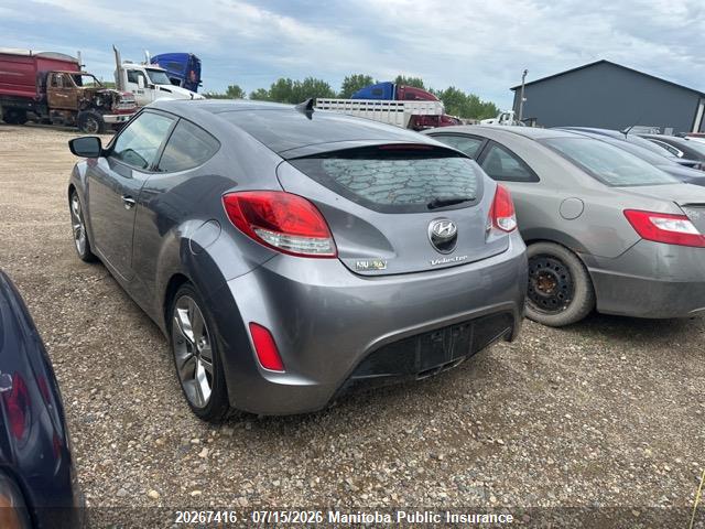 20267416 :رقم المزاد ، KMHTC6AD0CU047353 vin ، 2012 Hyundai Veloster مزاد بيع
