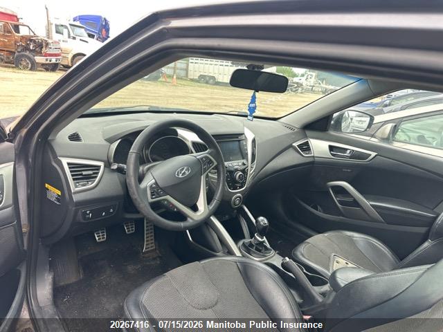 20267416 :رقم المزاد ، KMHTC6AD0CU047353 vin ، 2012 Hyundai Veloster مزاد بيع