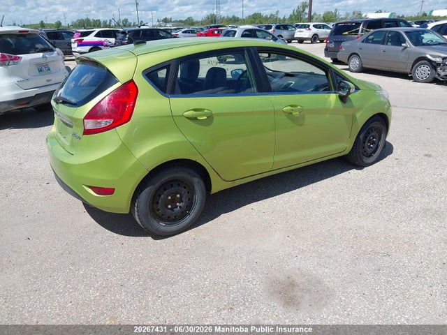 2012 Ford Fiesta Ses მანქანა იყიდება აუქციონზე, vin: 3FADP4FJ5CM100364, აუქციონის ნომერი: 20267431