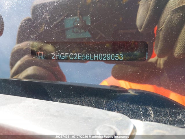 Honda Civic Lx 2020 2HGFC2E56LH029053 Image 8