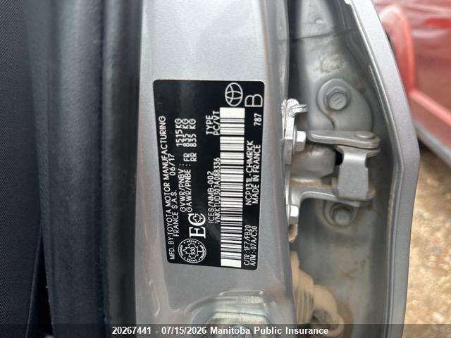 Toyota YARIS LE 2018 VNKKTUD30JA088336 Image 9