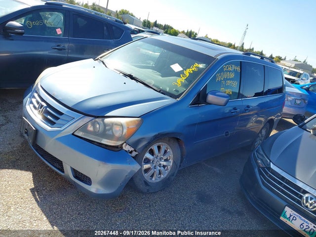 20267448 :رقم المزاد ، 5FNRL38799B001132 vin ، 2009 Honda Odyssey Ex-l مزاد بيع