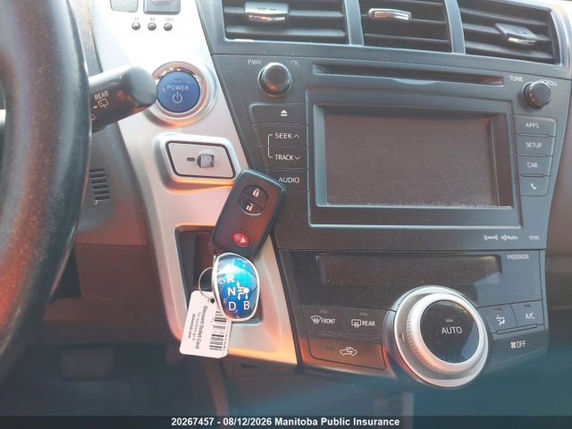 Aukcja sprzedaży 2012 Toyota Prius V, vin: JTDZN3EUXC3081386, numer aukcji: 20267457