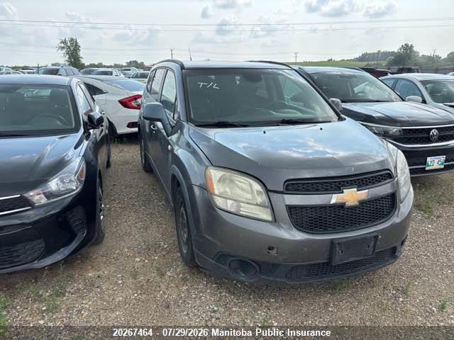 20267464 :رقم المزاد ، KL77P2ET3DK044297 vin ، 2013 Chevrolet Orlando Ls مزاد بيع