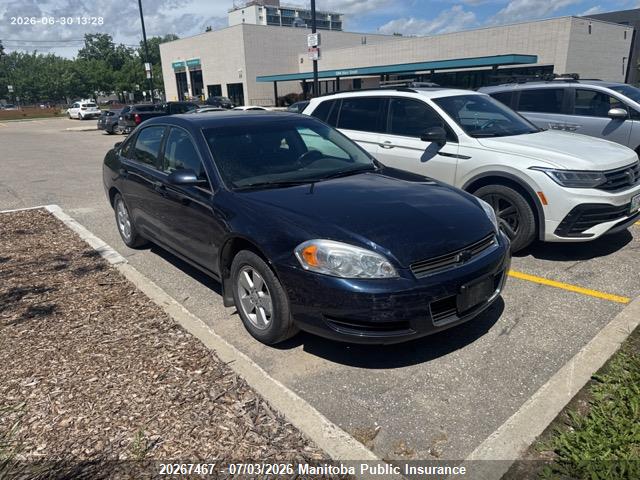 20267467 :رقم المزاد ، 2G1WT58N879159971 vin ، 2007 Chevrolet Impala Lt V6 مزاد بيع