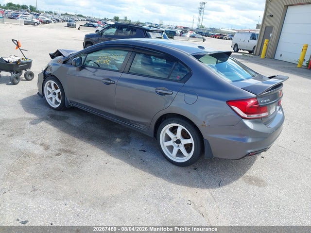 20267469 :رقم المزاد ، 2HGFB6E5XEH200173 vin ، 2014 Honda Civic Si Si مزاد بيع