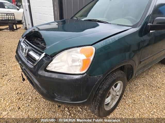 Aukcja sprzedaży 2002 Honda Cr-v Lx, vin: JHLRD68402C003071, numer aukcji: 20267480