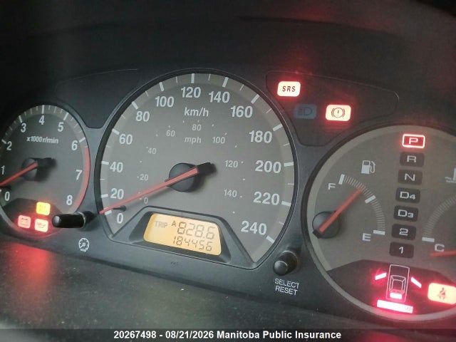 Aukcja sprzedaży 2002 Honda Accord Se, vin: 1HGCG32072A802762, numer aukcji: 20267498