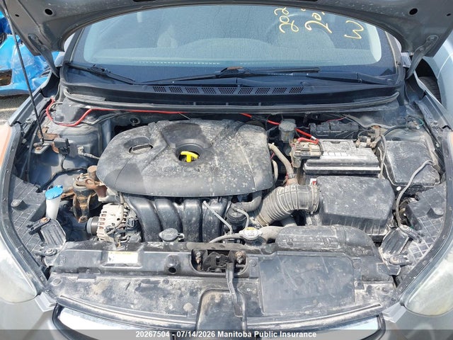 20267504 :رقم المزاد ، 5NPDH4AE9DH327629 vin ، 2013 Hyundai Elantra Gl مزاد بيع