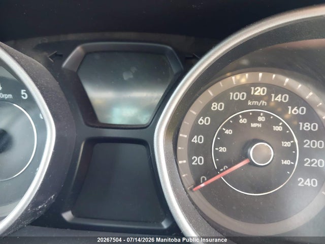 20267504 :رقم المزاد ، 5NPDH4AE9DH327629 vin ، 2013 Hyundai Elantra Gl مزاد بيع