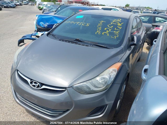 20267504 :رقم المزاد ، 5NPDH4AE9DH327629 vin ، 2013 Hyundai Elantra Gl مزاد بيع