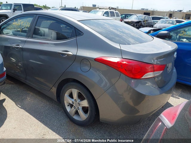 20267504 :رقم المزاد ، 5NPDH4AE9DH327629 vin ، 2013 Hyundai Elantra Gl مزاد بيع