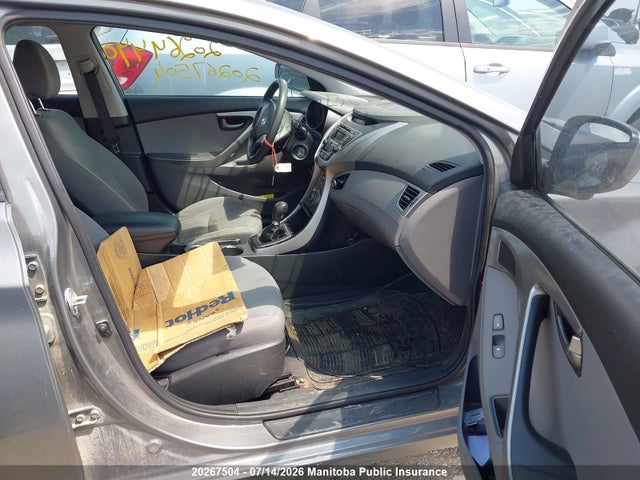 20267504 :رقم المزاد ، 5NPDH4AE9DH327629 vin ، 2013 Hyundai Elantra Gl مزاد بيع