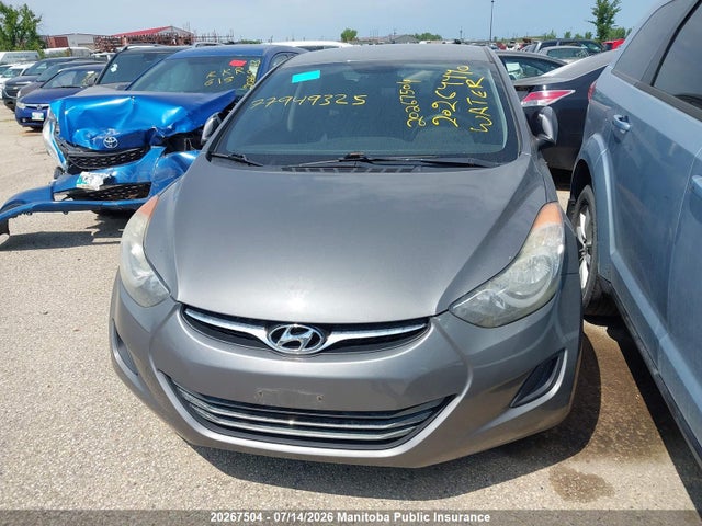 20267504 :رقم المزاد ، 5NPDH4AE9DH327629 vin ، 2013 Hyundai Elantra Gl مزاد بيع