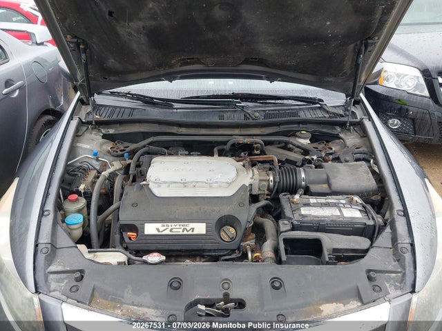 2011 Honda Accord Ex-l V6 მანქანა იყიდება აუქციონზე, vin: 1HGCP3F88BA800843, აუქციონის ნომერი: 20267531