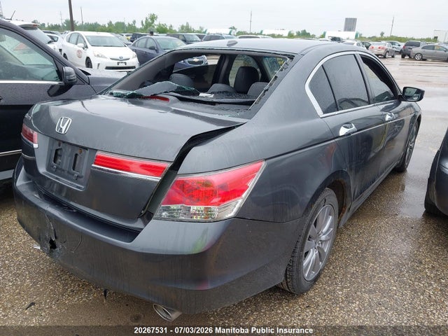 2011 Honda Accord Ex-l V6 მანქანა იყიდება აუქციონზე, vin: 1HGCP3F88BA800843, აუქციონის ნომერი: 20267531