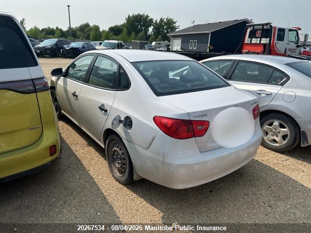 Auction sale of the 2010 Hyundai Elantra Gl, vin: KMHDU4BD0AU116964, lot number: 20267534