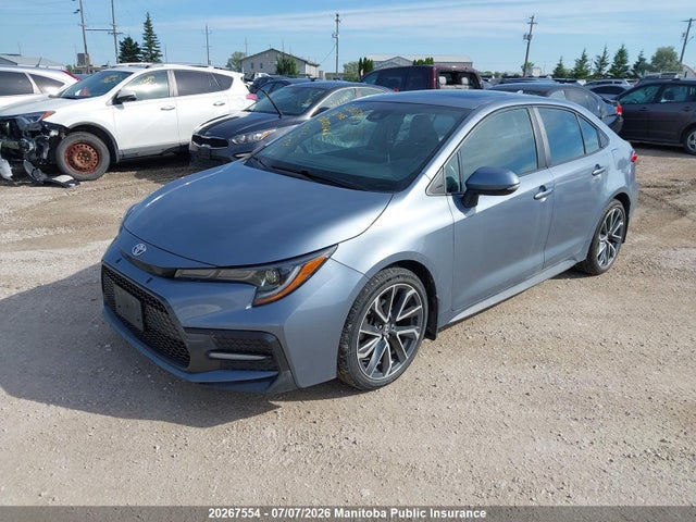 Toyota COROLLA SE 2021 5YFB4MBEXMP088578 Image 2