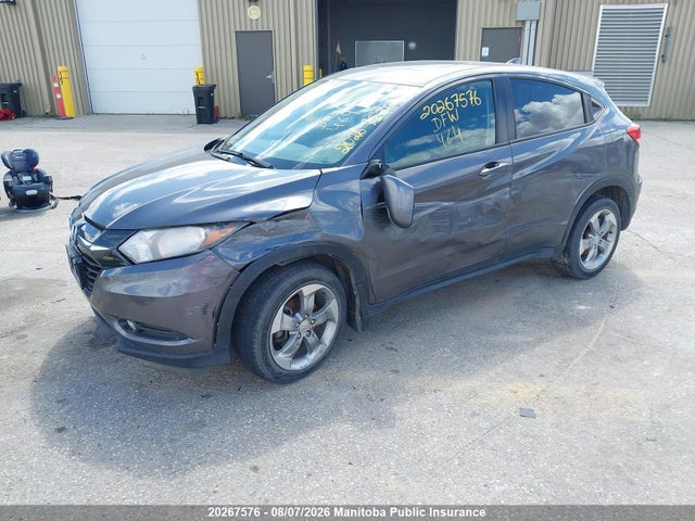 2018 Honda Hr-v Ex მანქანა იყიდება აუქციონზე, vin: 3CZRU6H56JM101891, აუქციონის ნომერი: 20267576